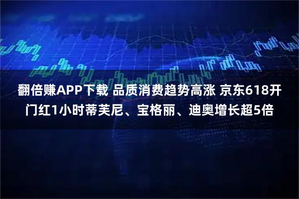 翻倍赚APP下载 品质消费趋势高涨 京东618开门红1小时蒂芙尼、宝格丽、迪奥增长超5倍